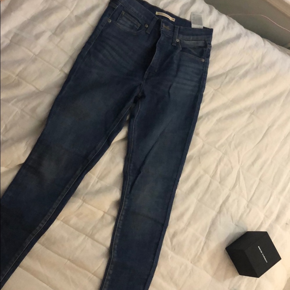 Levi mile high skinny jeans
